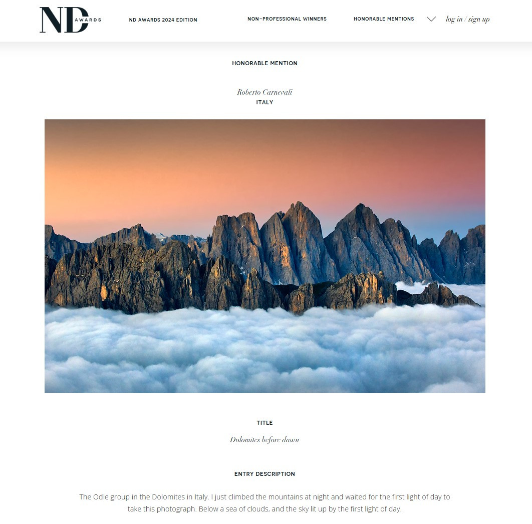 Neutral Density Awards 2024 - Landscapes