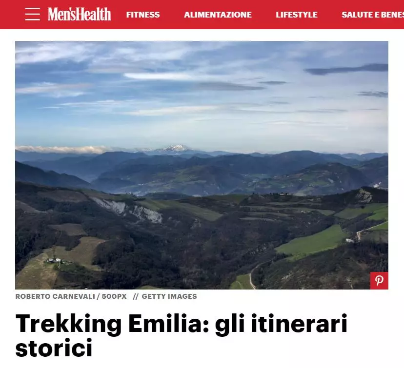 MEN'S HEALTH - Trekking Emilia: itinerari Bologna e dintorni