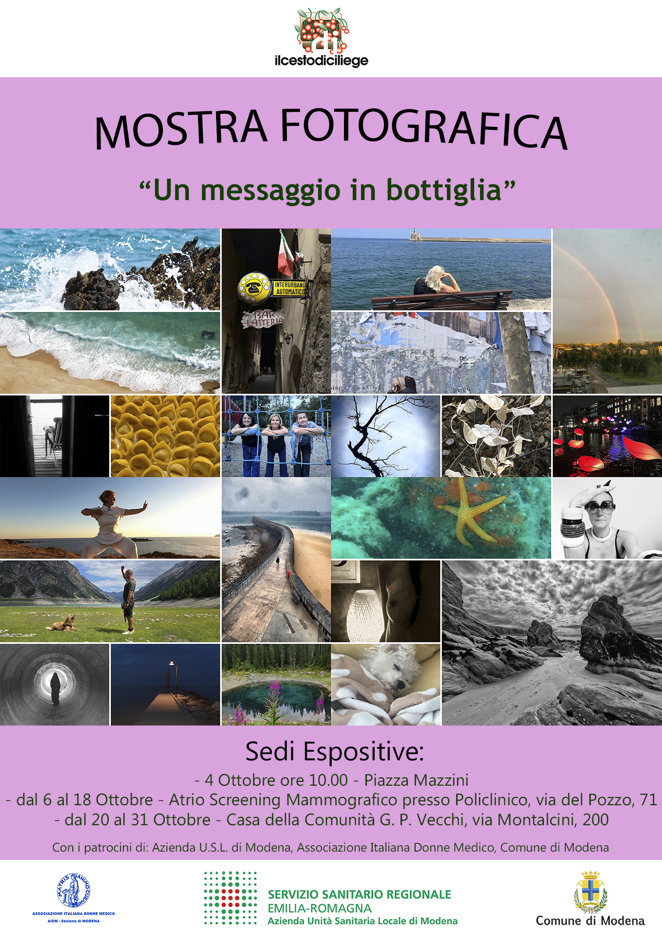 Mostra fotografica collettiva "Un messaggio in bottiglia"