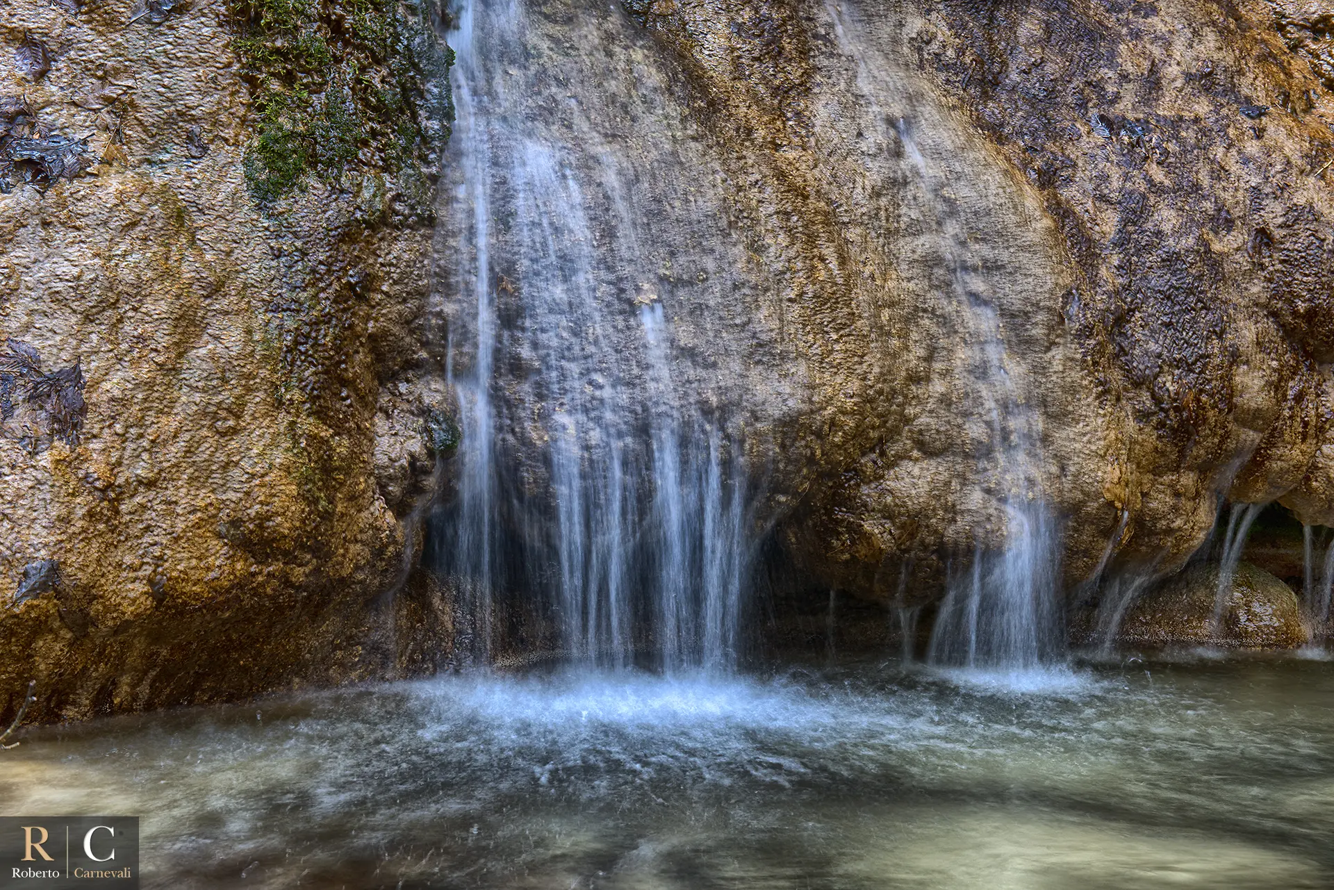 Lunga esposizione alle cascate del Bucamante