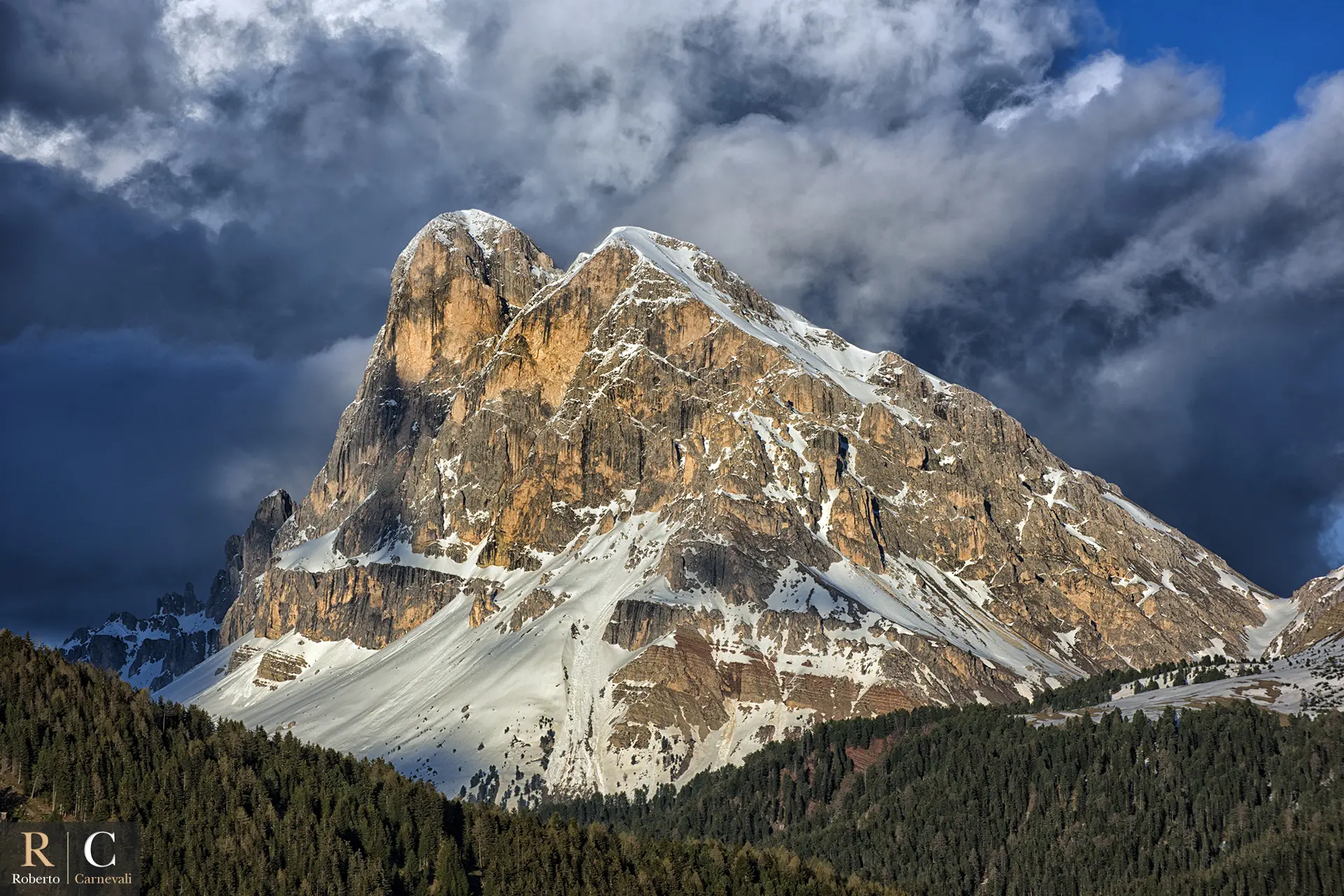 Enrosadira sul Sass De Putia