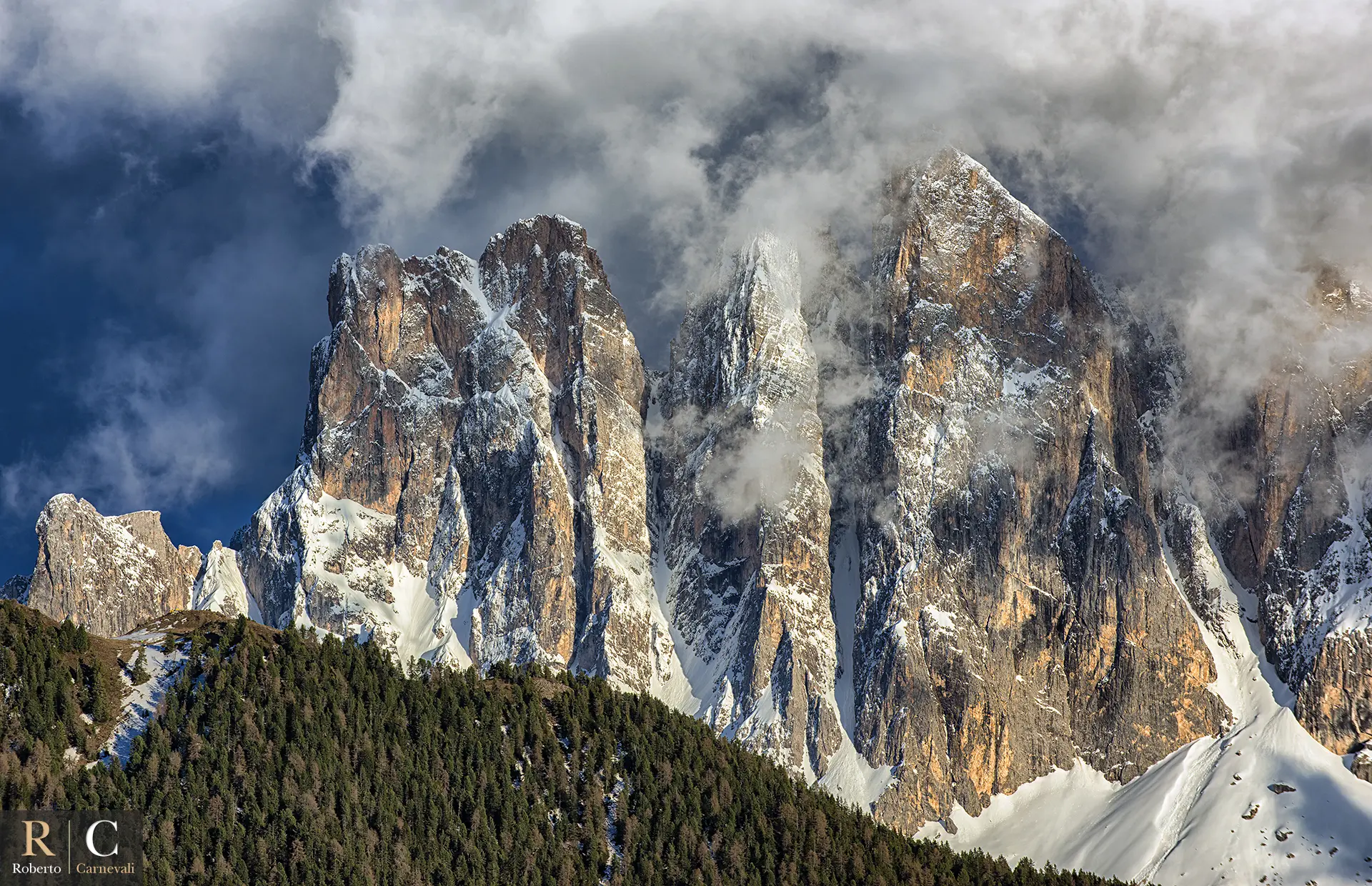 Odle di Eores dopo la tempesta