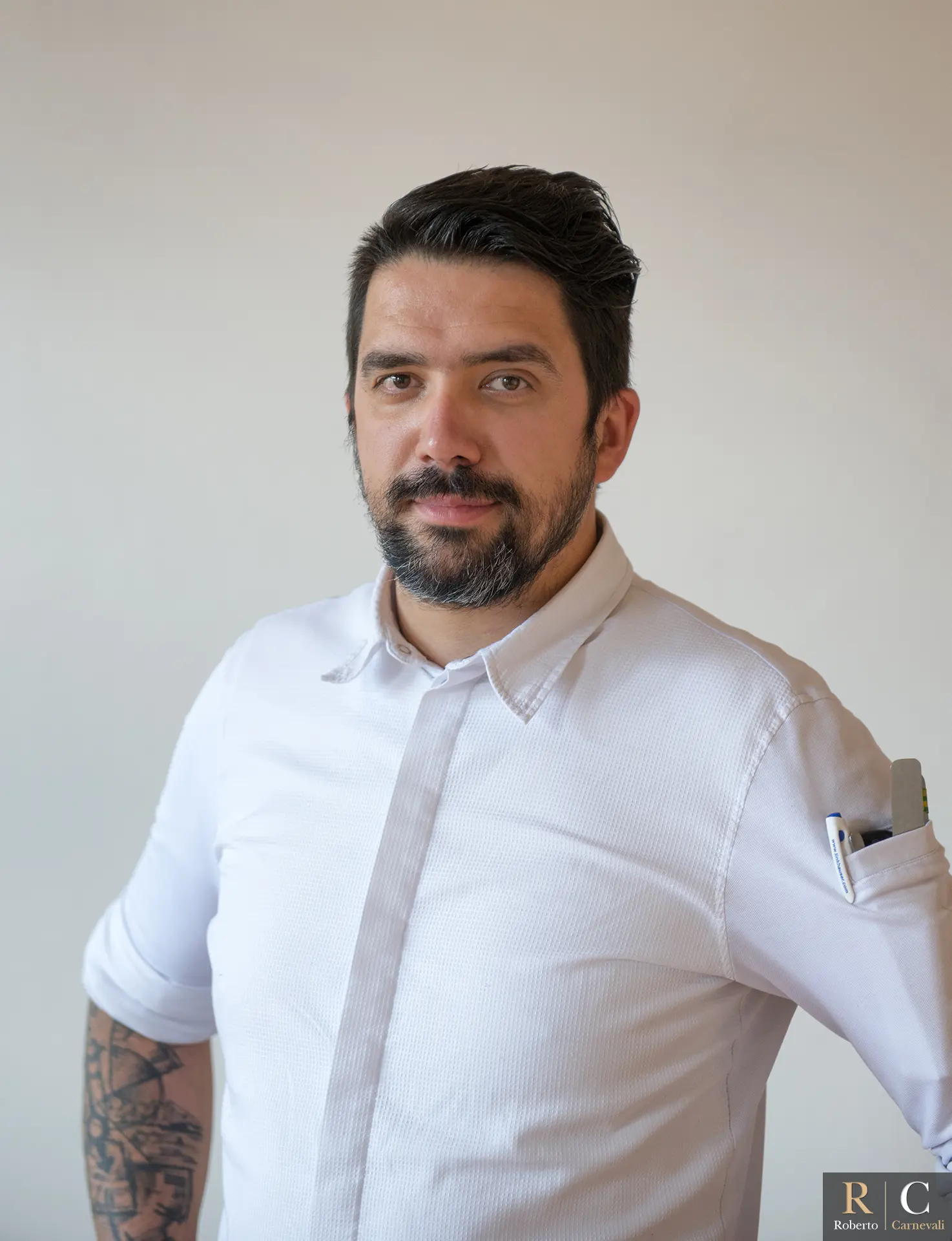 Ritratto a chef Roland Lamprecht