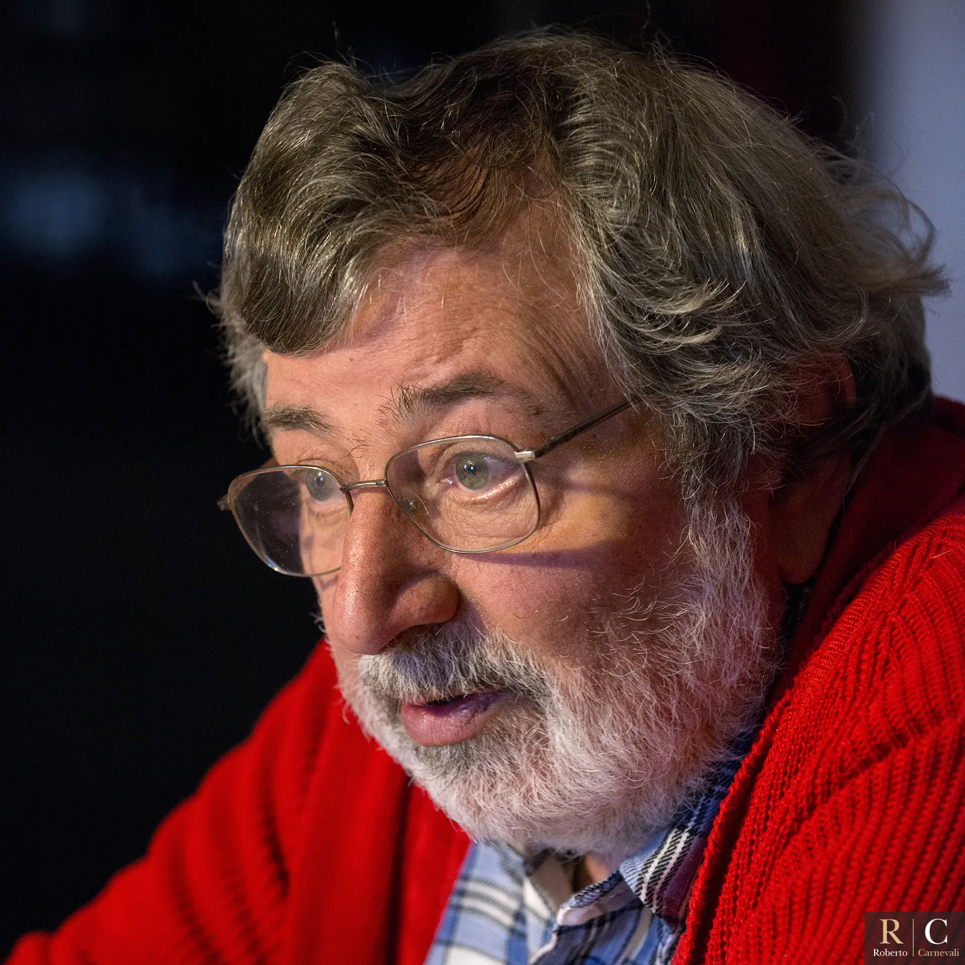 Ritratto di Francesco Guccini a Pavana