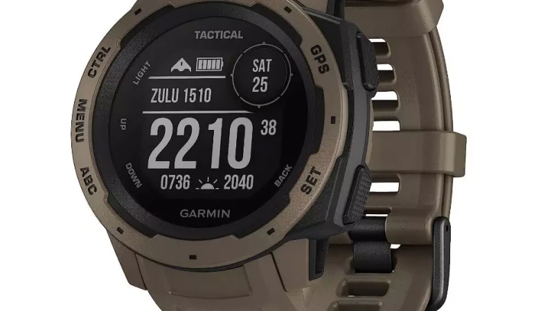 La mia recensione del Garmin Instinct Tactical