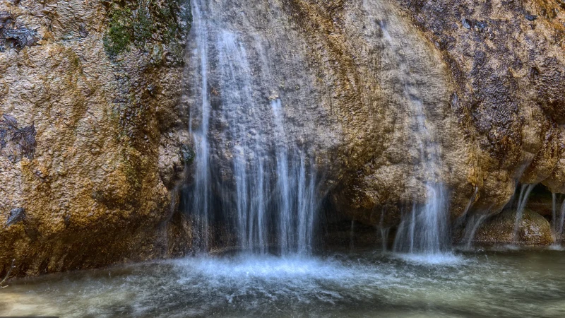 Lunga esposizione alle cascate del Bucamante
