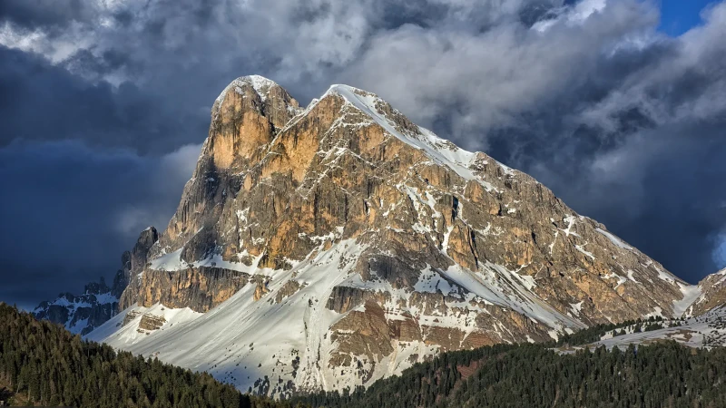 Enrosadira sul Sass De Putia