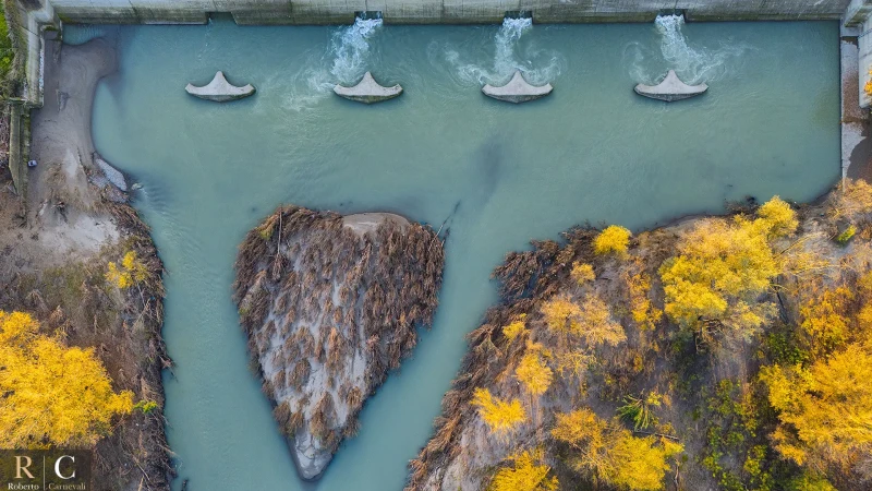 Il cuore delle casse di espansione del fiume Secchia