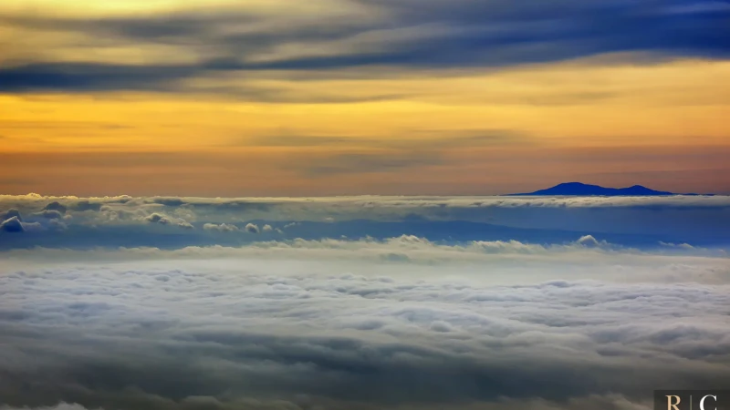 Il monte Amiata come un'isola