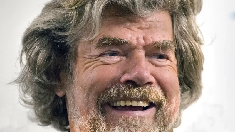 Il sorriso di Reinhold Messner