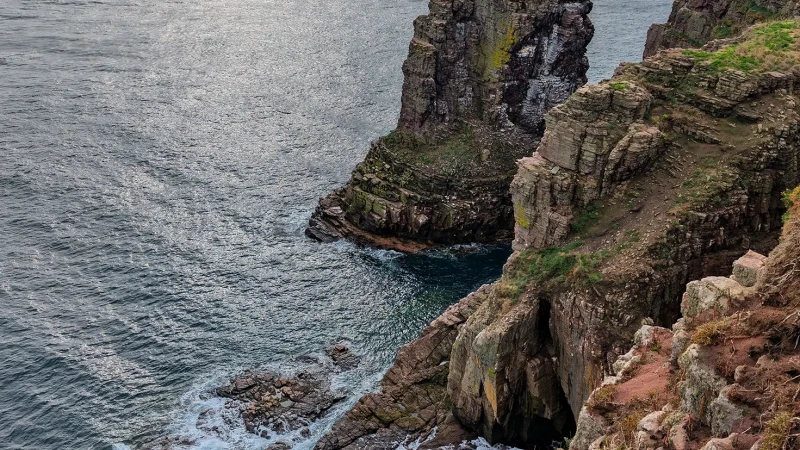 Le scogliere di Cap Fréhel a picco sull'oceano