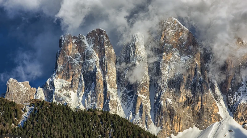 Odle di Eores dopo la tempesta