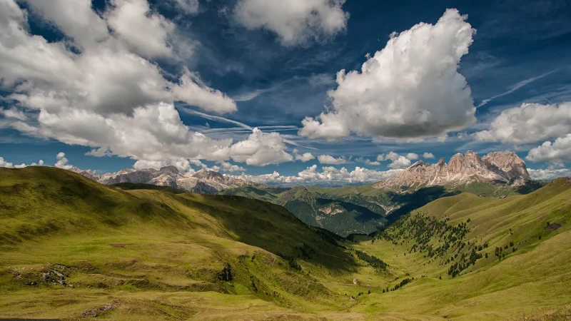 Panoramica dolomitica dalla Pietra Neigra