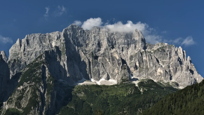 Parete nord gruppo del Montasio