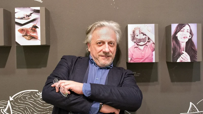 Ritratto allo chef Davide Scabin al MART