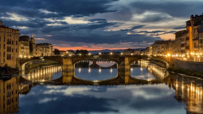 Tramonto a Firenze