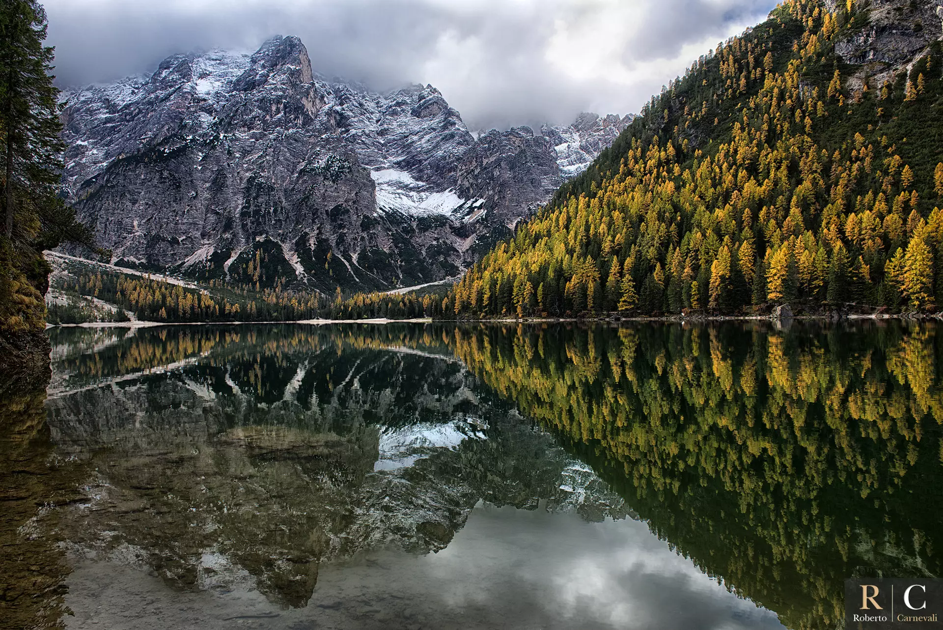 RobertoCarnevali_FoliageAlLagoDiBraies_ValPusteria_Mountain