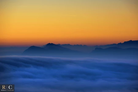 Bagliori e suggestioni prima dell'alba