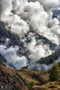 Dopo il temporale sulle alpi