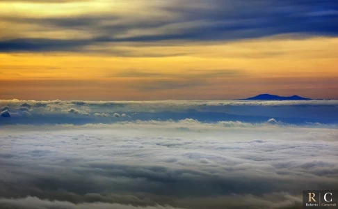Il monte Amiata come un'isola
