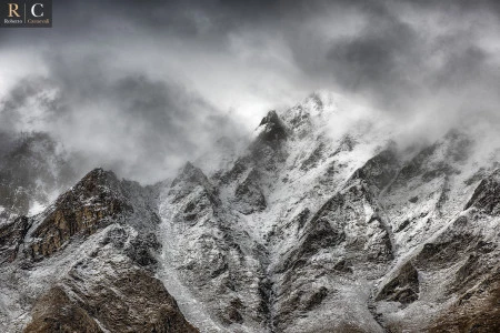 Le alpi dopo il temporale