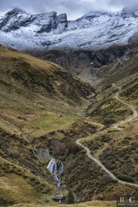 Le alpi in autunno