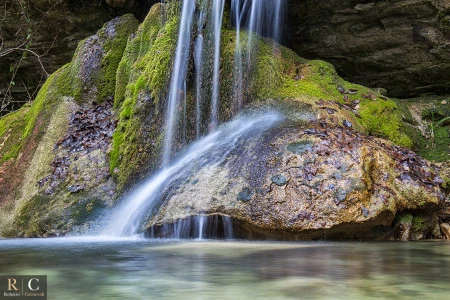 Il suono dell'acqua alle cascate del Bucamante