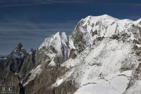 Massiccio del Monte Bianco ed Aiguille Noire de Peuterey