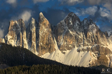 Odle al tramonto