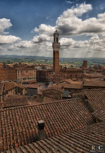 Oltre i tetti di Siena