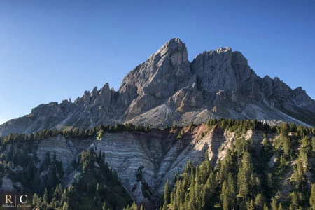 Il Sass de Putia dal passo delle Erbe